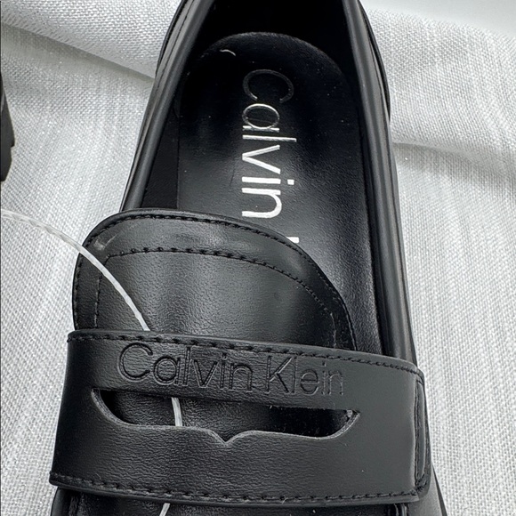 Calvin Klein loafers dress flats 1.25” heels size 11 NWOT - Picture 3 of 10